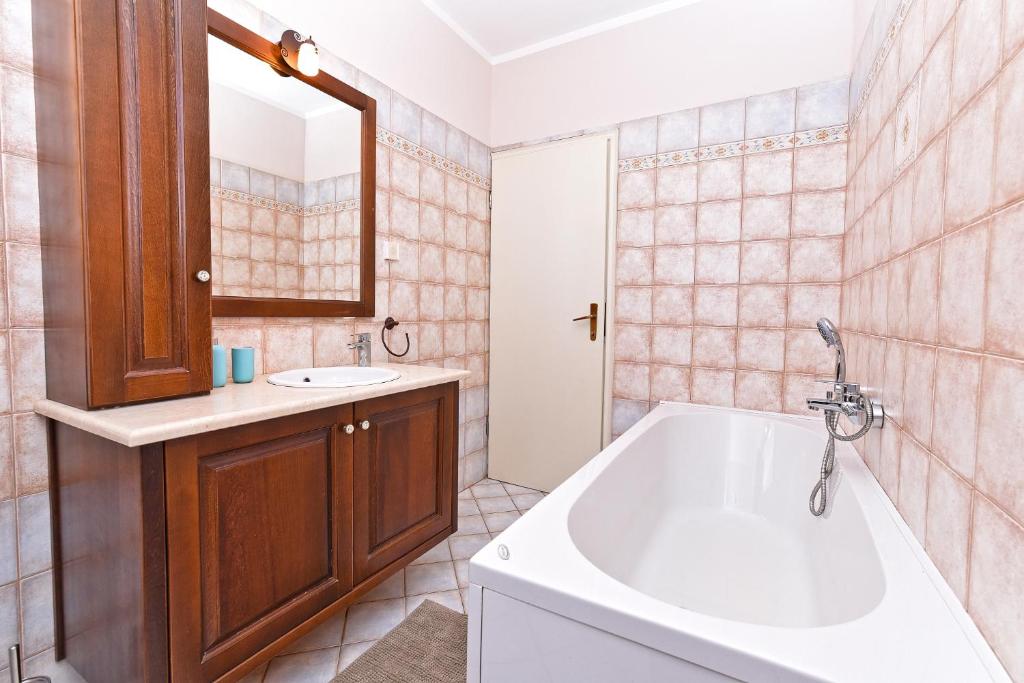 Koupelna v ubytování Apartment Modrusani 1561
