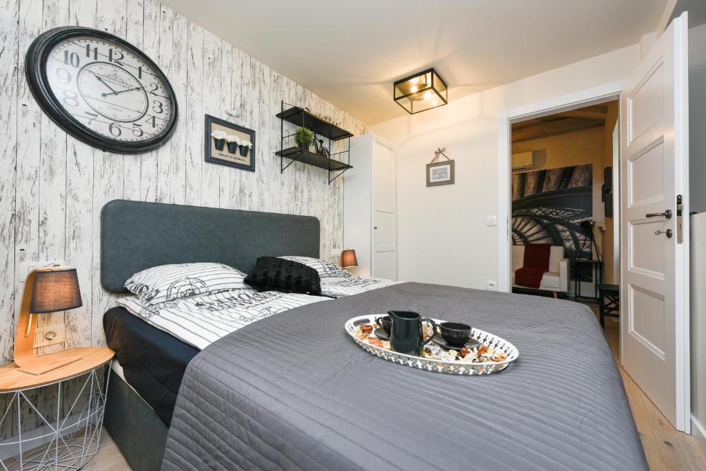 Posteľ alebo postele v izbe v ubytovaní Apartments Santa Lucia Exclusive