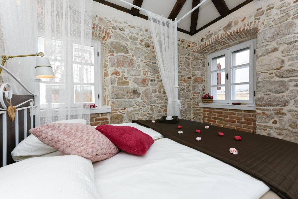 Posteľ alebo postele v izbe v ubytovaní Apartments Santa Lucia Exclusive