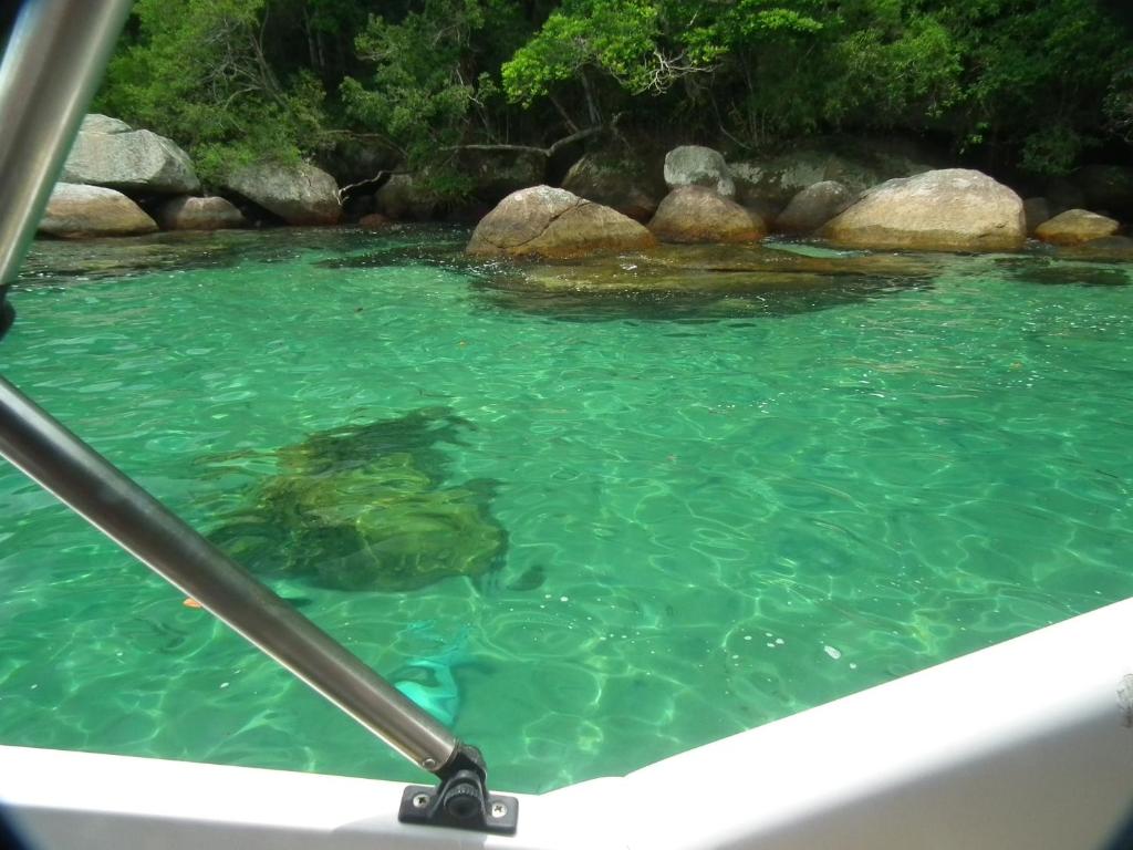  Casa Na Ilha Grande De Frente Pro Mar Com Pier