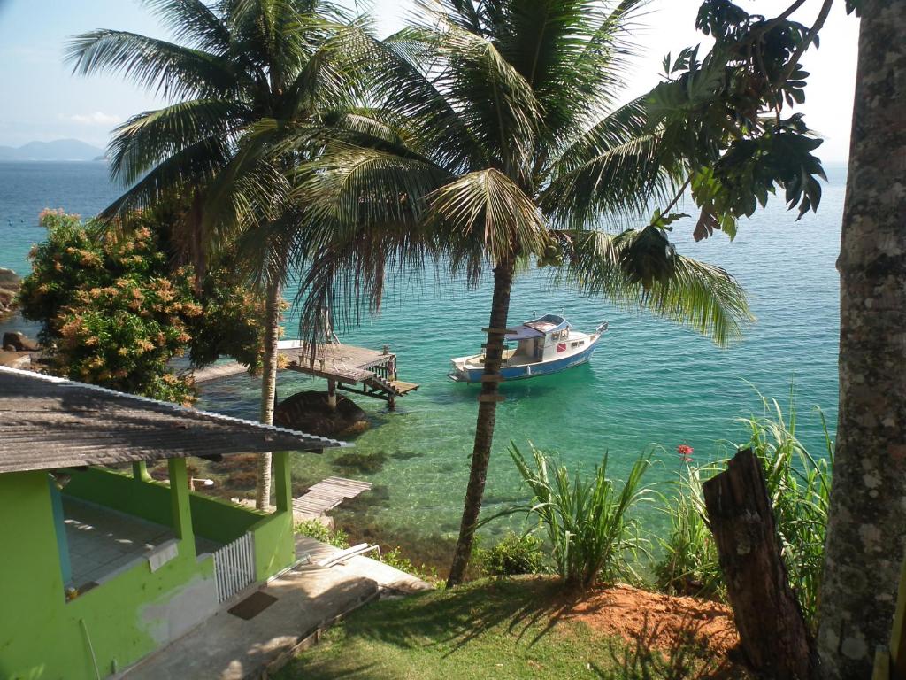  Casa Na Ilha Grande De Frente Pro Mar Com Pier