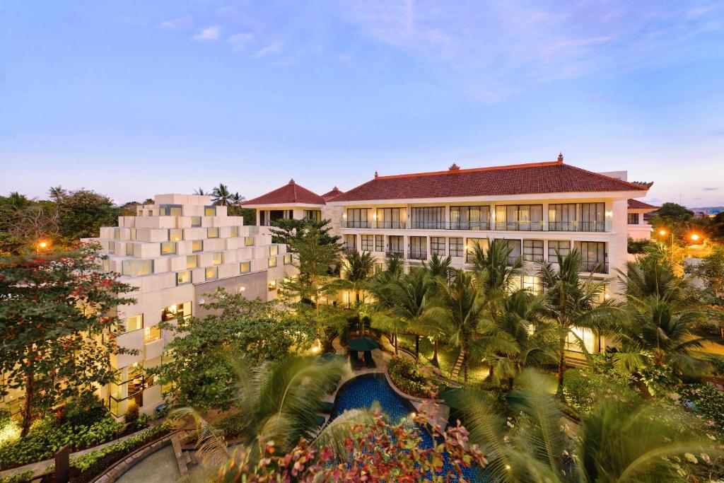 Zahrada ubytování Bali Nusa Dua Hotel