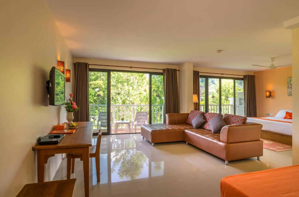 Posezení v ubytování Srisuksant Resort