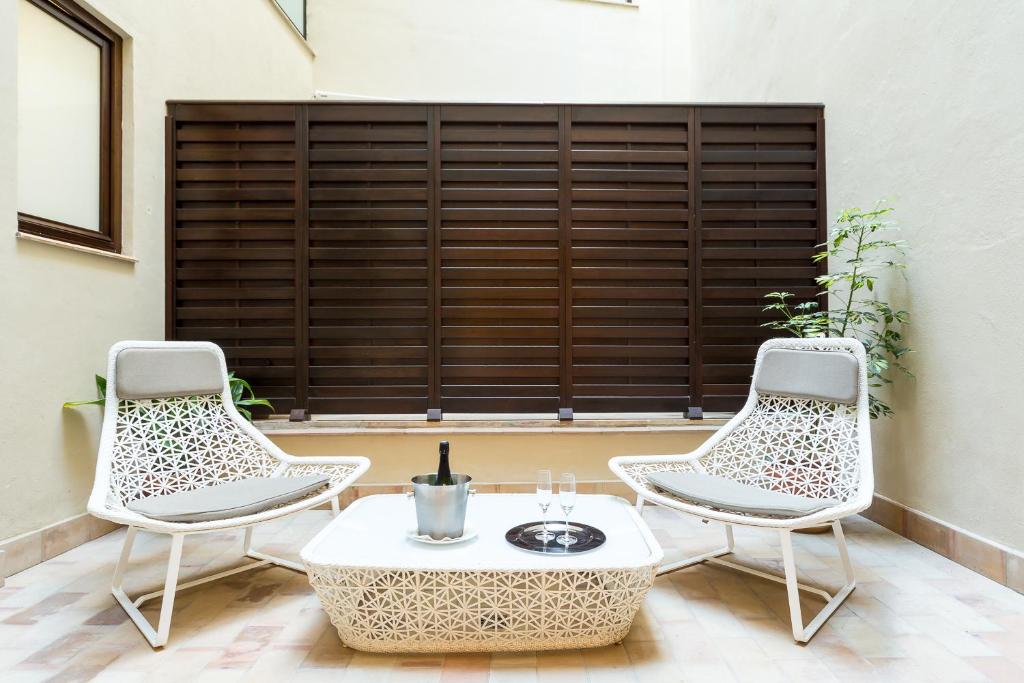 Posezení v ubytování Hotel Casa 1800 Sevilla
