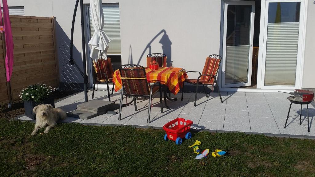 Posezení v ubytování Haus am Leuchtfeuer A