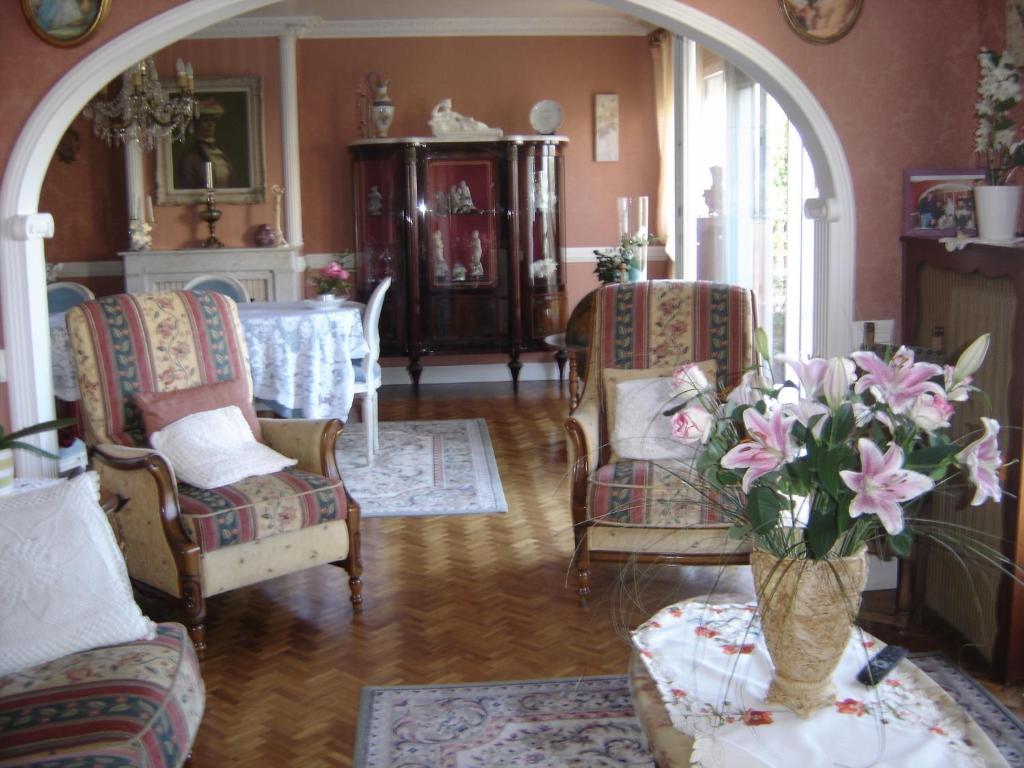 Posezení v ubytování Chambres d'Hôtes Ty Mezad