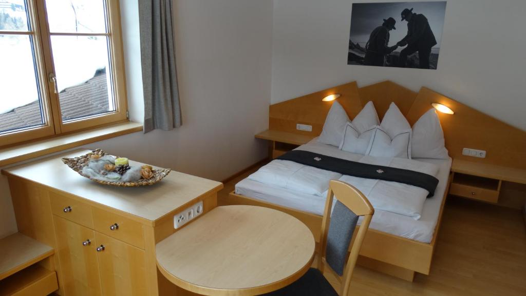 Posteľ alebo postele v izbe v ubytovaní Großglocknerappartement