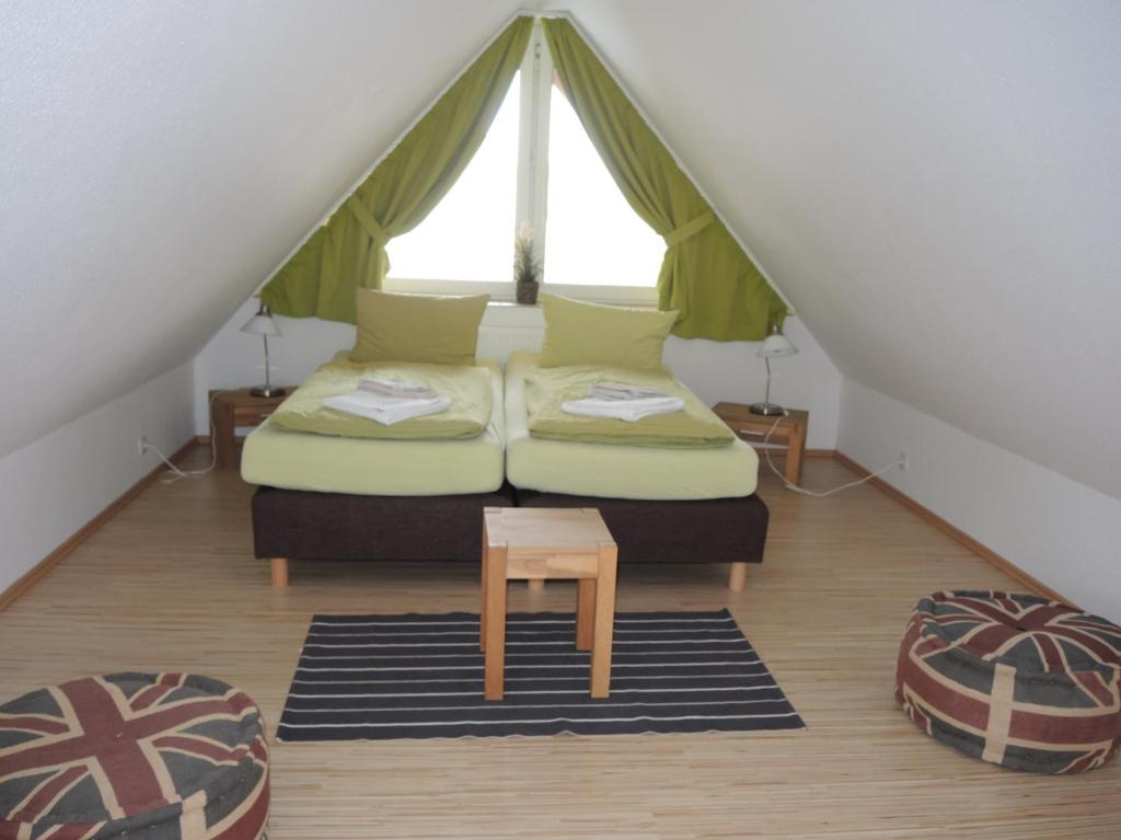 Postel nebo postele na pokoji v ubytování Usedom Suites Ückeritz