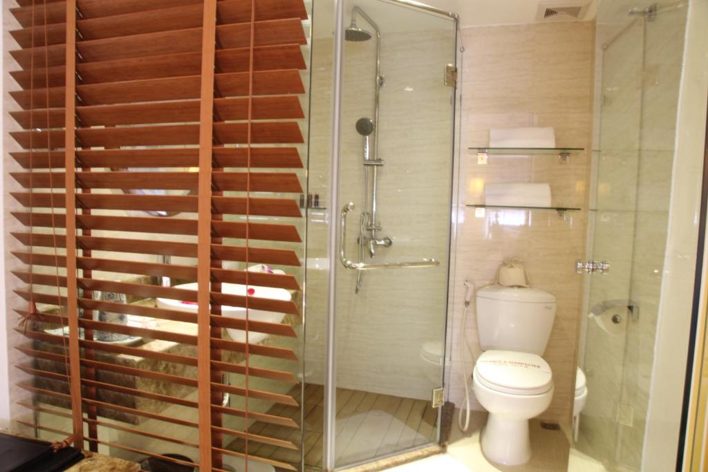 Koupelna v ubytování Elite Central Hotel Hanoi