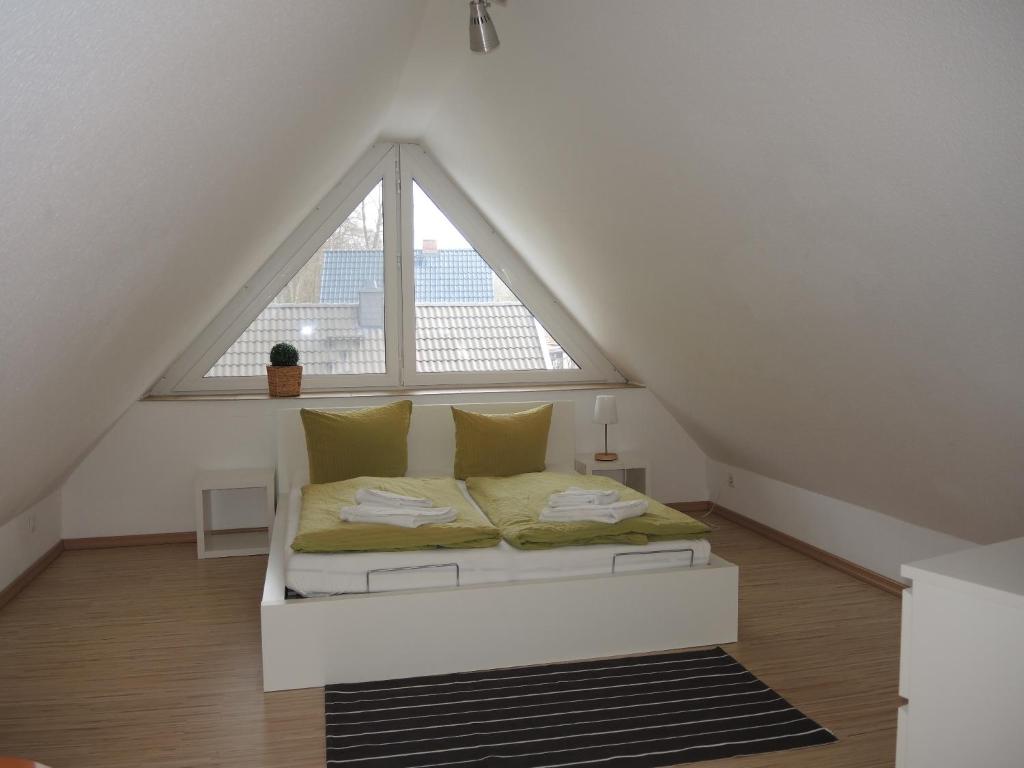 Postel nebo postele na pokoji v ubytování Usedom Suites Ückeritz