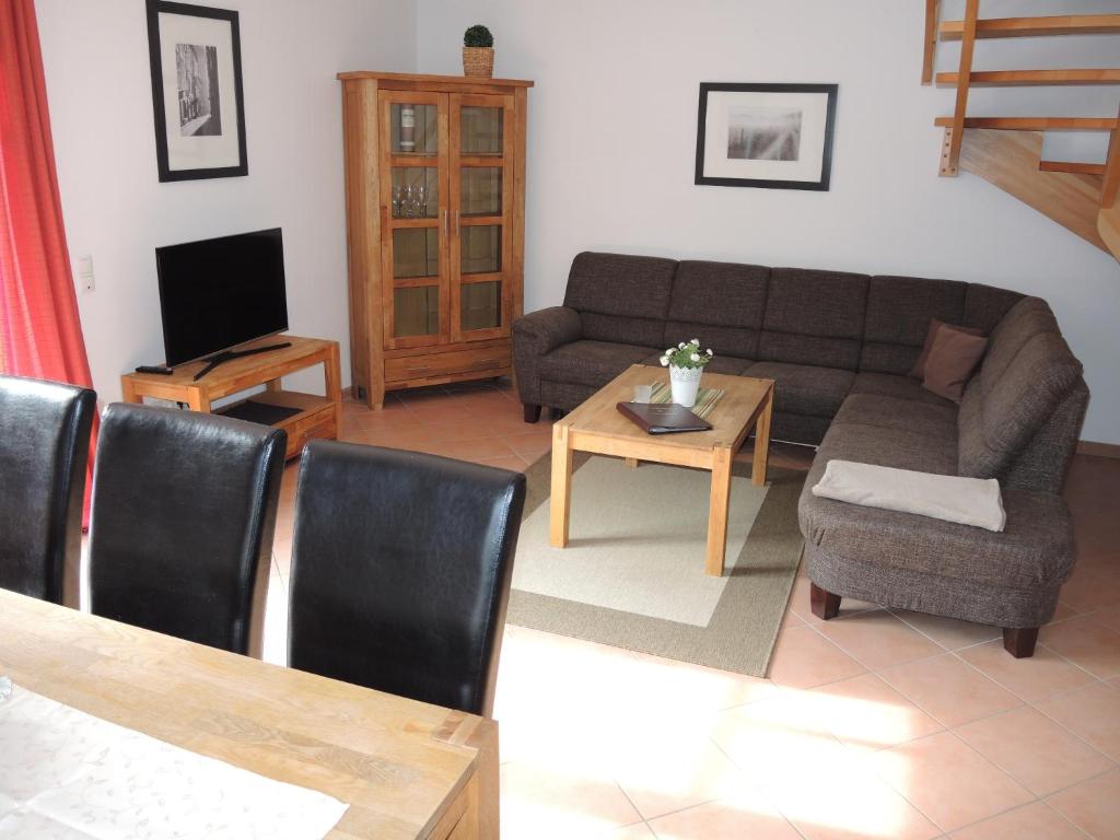 Posezení v ubytování Usedom Suites Ückeritz