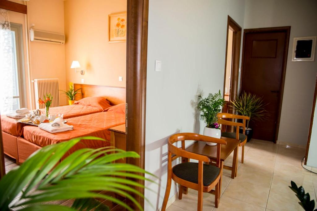 Posezení v ubytování Togias Hotel