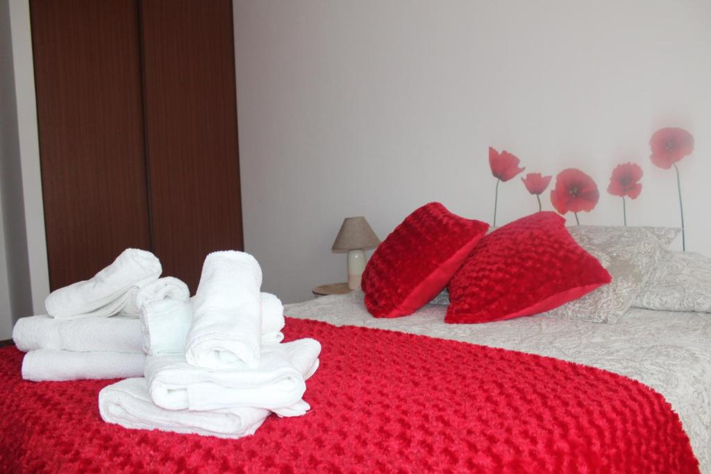 Кровать или кровати в номере ApartAnita
