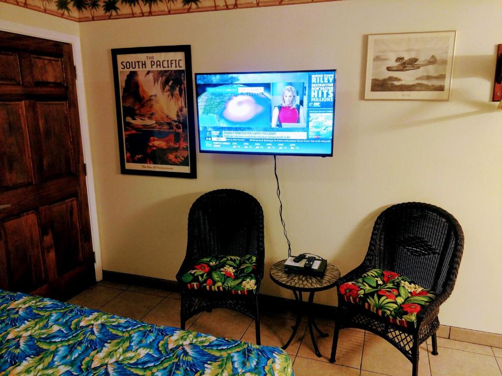 TV a/nebo společenská místnost v ubytování Amelia's Landing