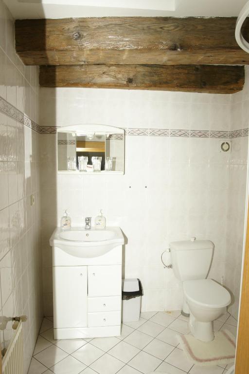 Koupelna v ubytování Hotel U Zlateho Andela