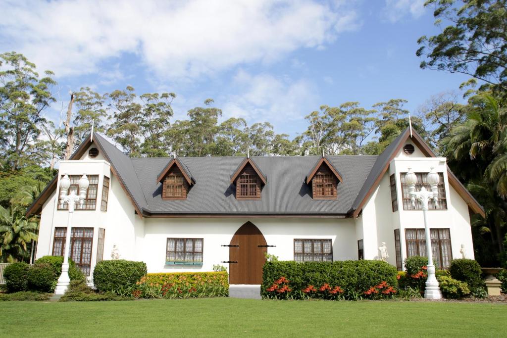 Zahrada ubytování Mt Tamborine Stonehaven Manor