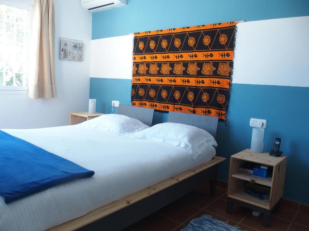 Postel nebo postele na pokoji v ubytování La Loma