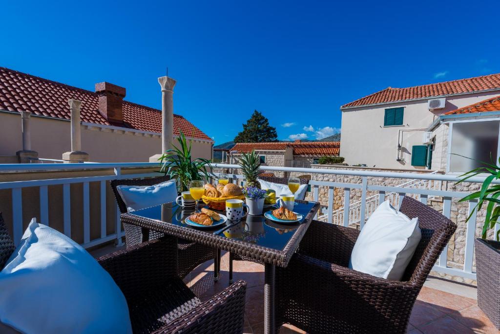 Balkón alebo terasa v ubytovaní Summer Life Apartment