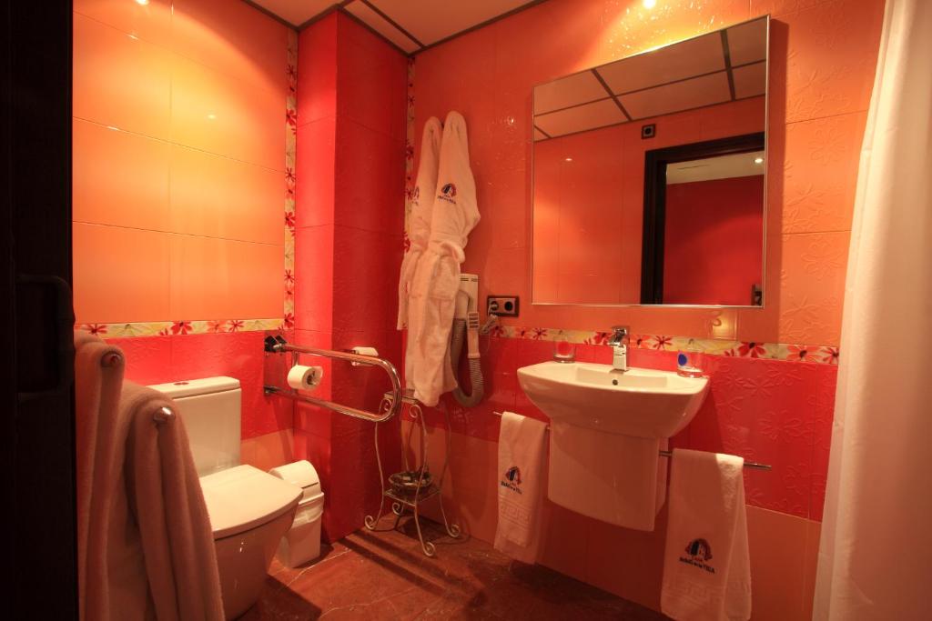 Een badkamer bij Casa Baños de la Villa