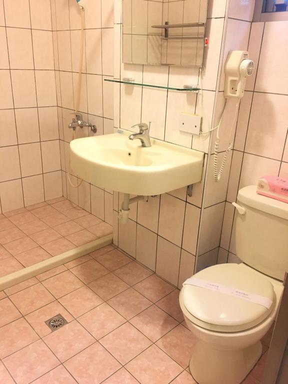 Koupelna v ubytování Chin Shan B&B