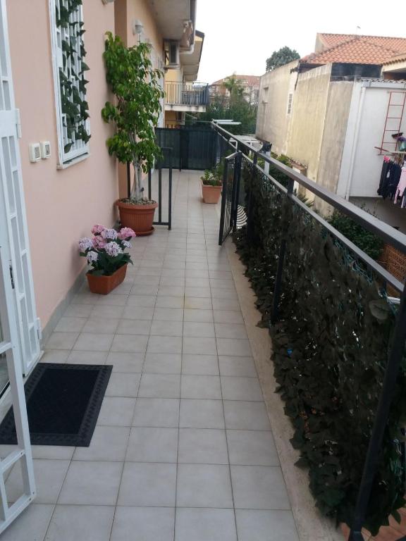 Balkón alebo terasa v ubytovaní Casa Sole Mare