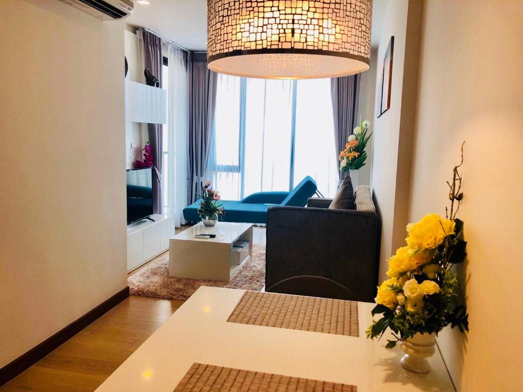 Posezení v ubytování Astra Suites Central