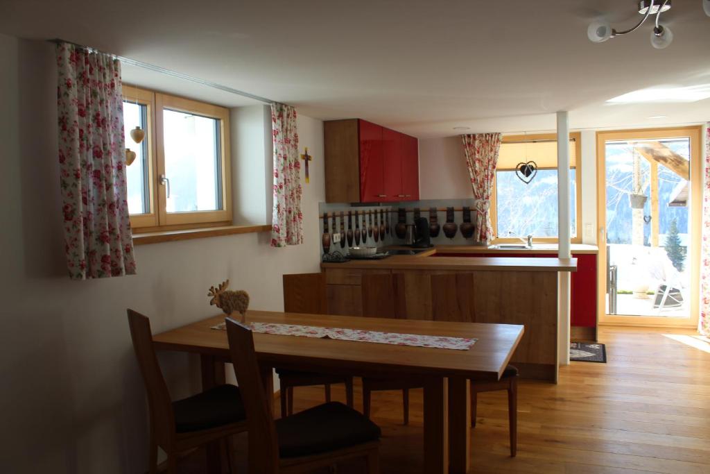 Kuchyň nebo kuchyňský kout v ubytování Apartment Nest