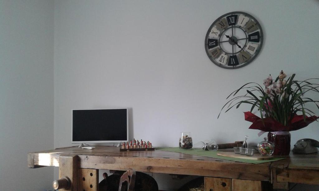 TV a/nebo společenská místnost v ubytování B&B LORI