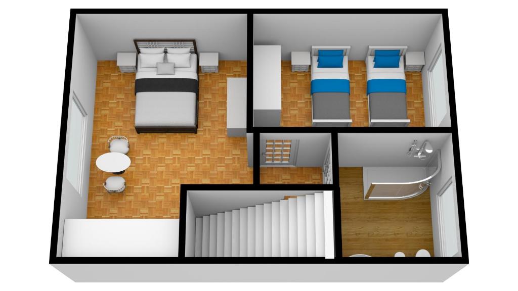wykonanie małej powierzchni apartamentu w obiekcie CaMagnolia Apartment w mieście Montegrotto Terme