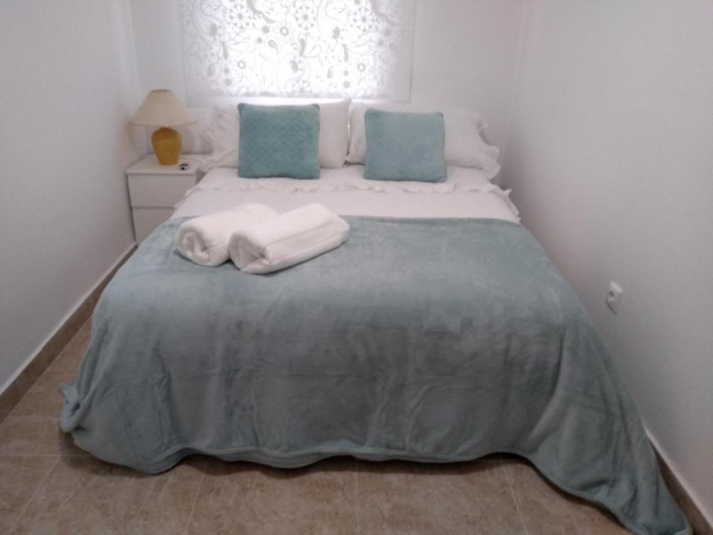 Voodi või voodid majutusasutuse La Estrella de Alicante toas