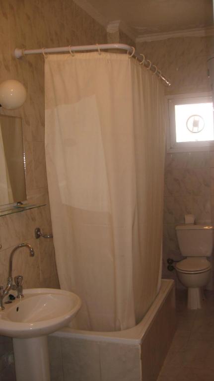 Koupelna v ubytování Sara Hotel Aswan