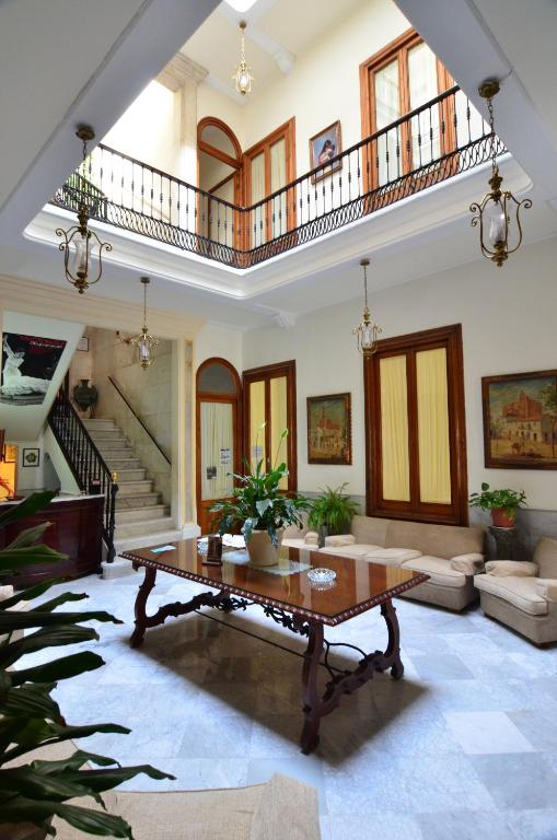 Posezení v ubytování Nuevo Hotel