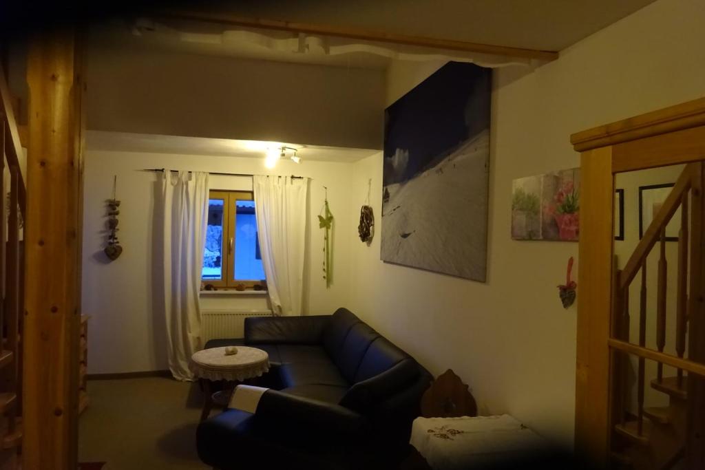 Posezení v ubytování Zum Alten Forsthaus