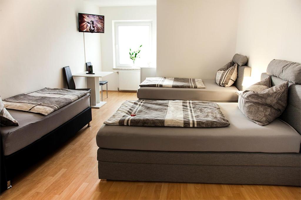 Posezení v ubytování Das Quartier