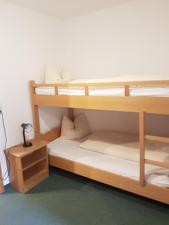 Postel nebo postele na pokoji v ubytování Gasthof Schützenwirt
