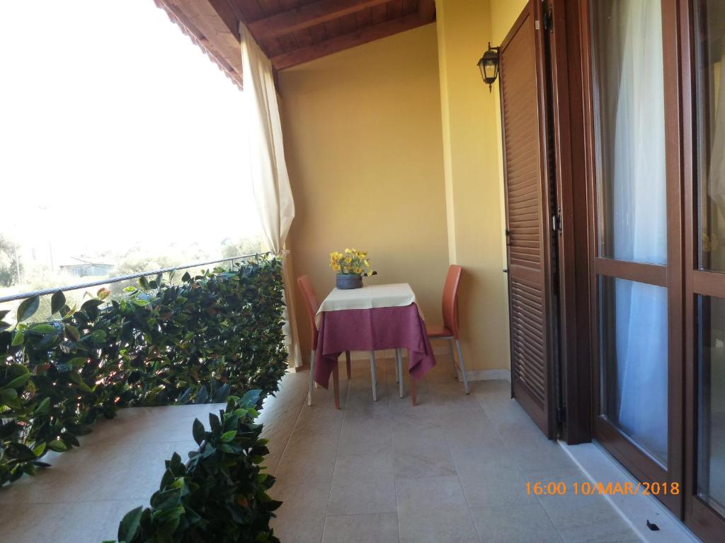 Balkon lub taras w obiekcie Sogno di mare