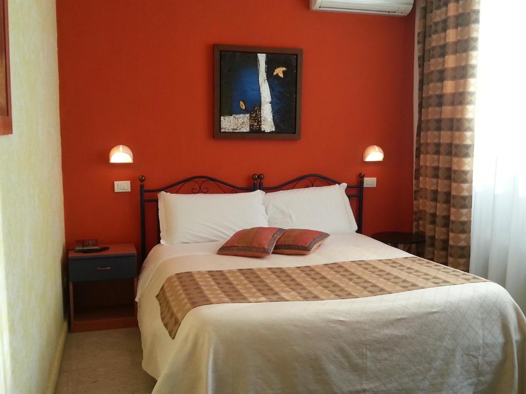 Postel nebo postele na pokoji v ubytování Park Hotel