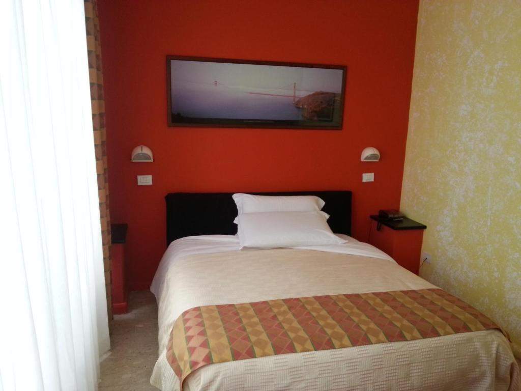 Postel nebo postele na pokoji v ubytování Park Hotel