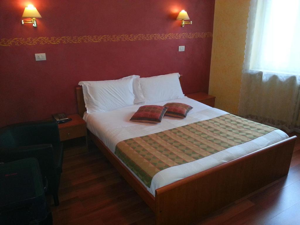 Postel nebo postele na pokoji v ubytování Park Hotel