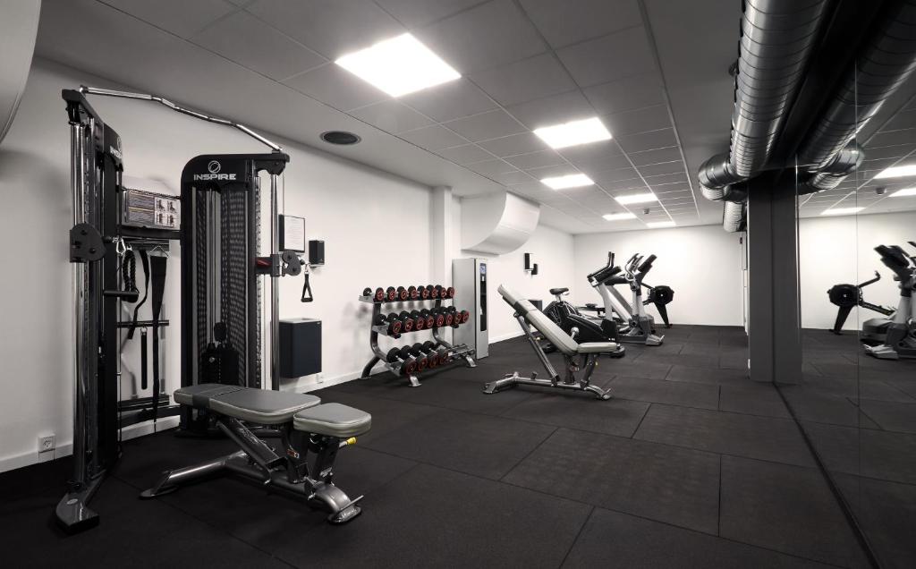 Fitness centrum a/nebo fitness zařízení v ubytování Imperial Hotel