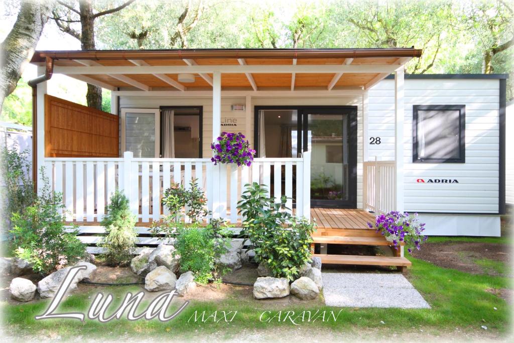 Zahrada ubytování Camping Santin