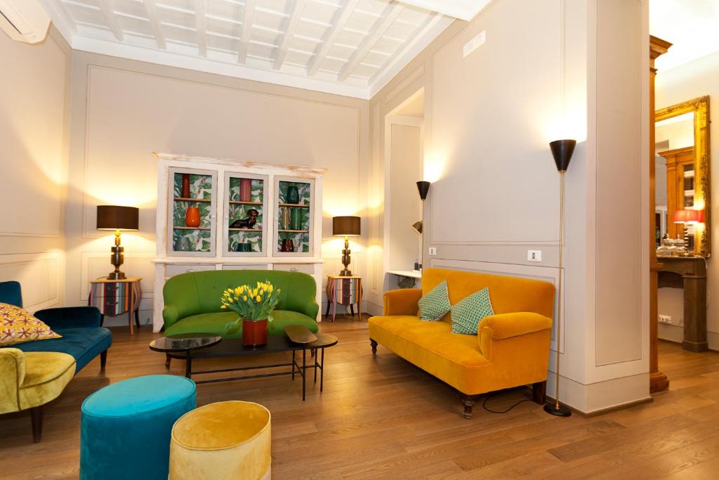 Posedenie v ubytovaní Casa Fabbrini Fancy Suites