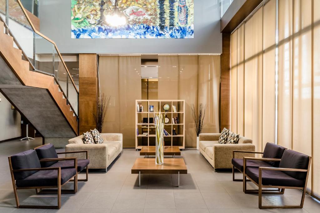 Posezení v ubytování Hotel Exe Barcelona Gate