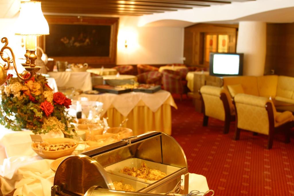 Posezení v ubytování Sporthotel St. Anton