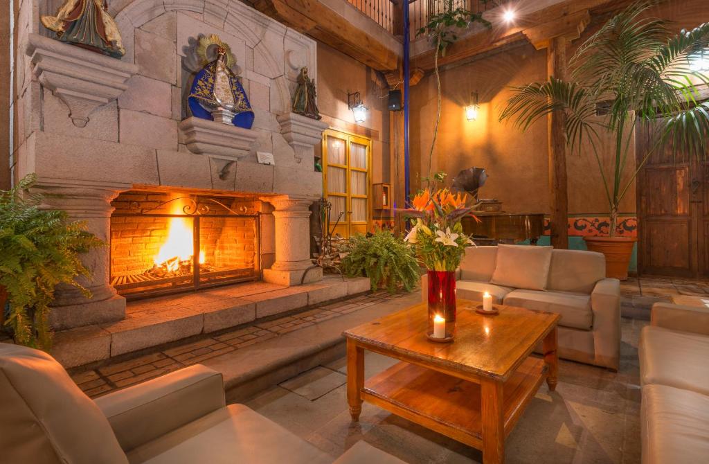 Posezení v ubytování Hotel Casa del Refugio