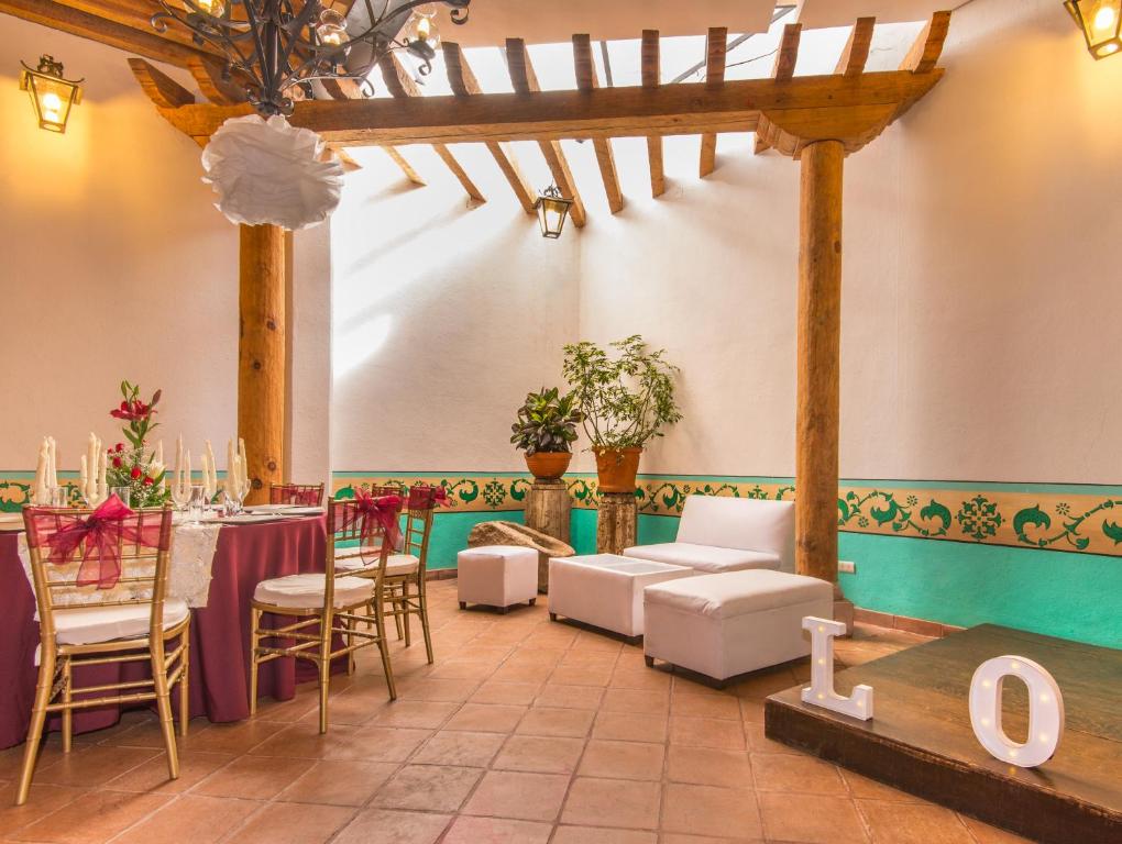 Posezení v ubytování Hotel Casa del Refugio