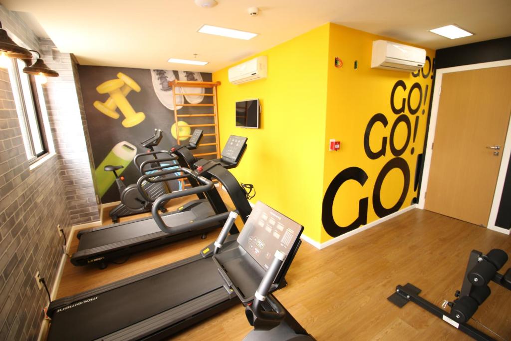 Fitness centrum a/nebo fitness zařízení v ubytování ibis Styles Vitoria da Conquista