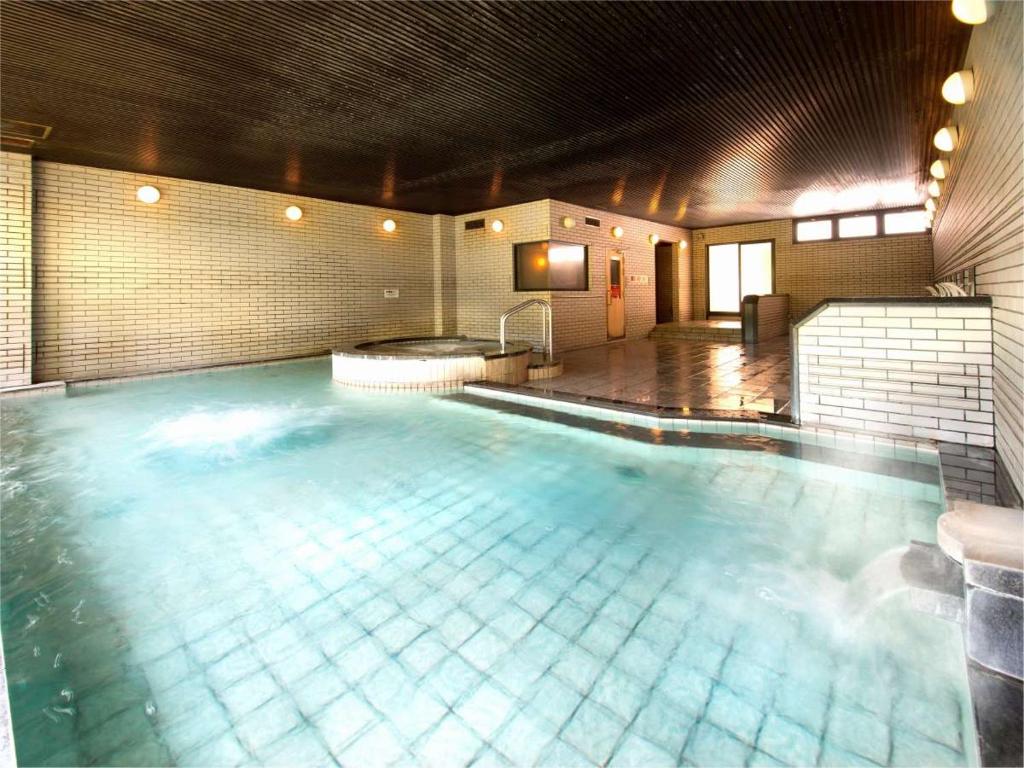 Bazén v ubytování Azumino Hotaka View Hotel nebo v jeho okolí