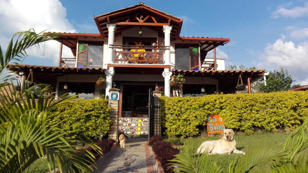 Zahrada ubytování Coliving LA BOIRA
