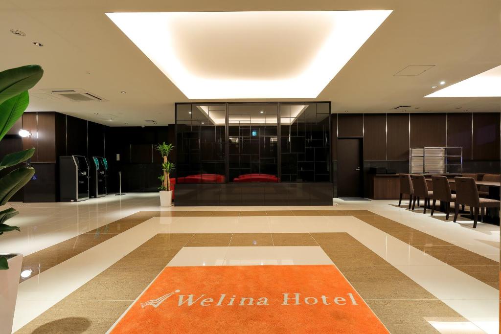 Vstupní hala nebo recepce v ubytování Welina Hotel Dotonbori